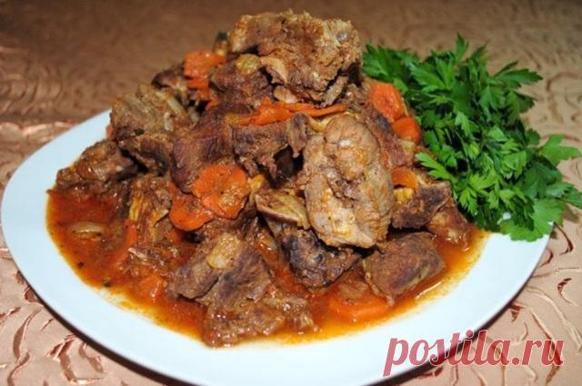 Баранина с овощами в афганском казане — Д а ч а
