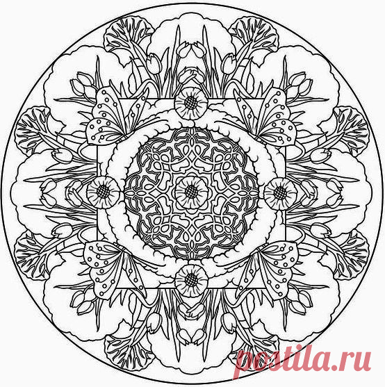Рисунки для выжигания и росписи