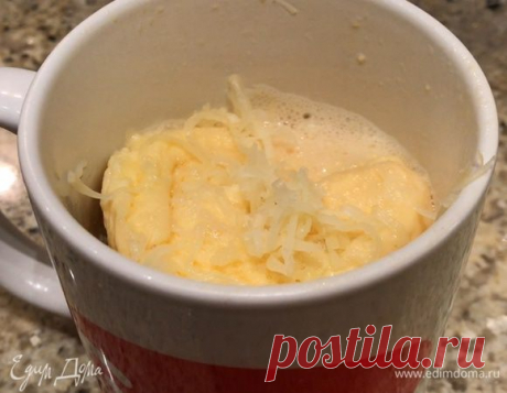 Самый быстрый омлет. Ингредиенты: яйца куриные, сыр, соль | Официальный сайт кулинарных рецептов Юлии Высоцкой