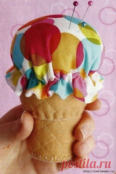 Вкусная игольница.