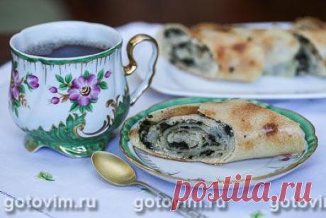 Штрудель со щавелем. Фото-рецепт / Готовим.РУ