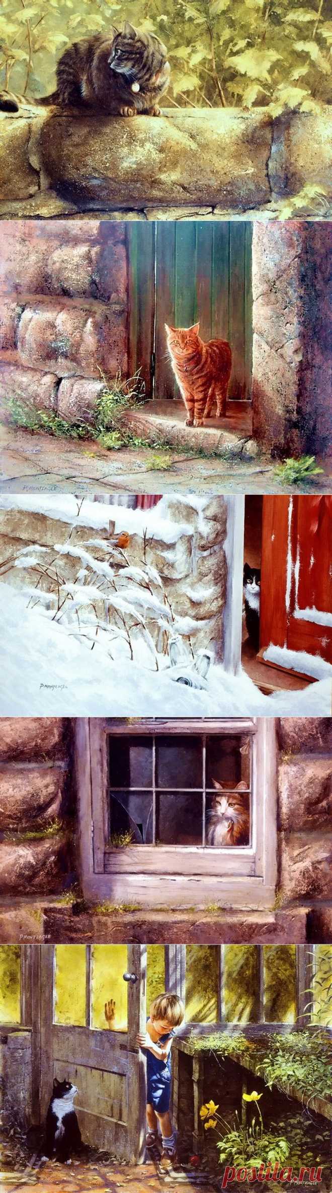 Кошка сделана из меха, из желаний и загадки.