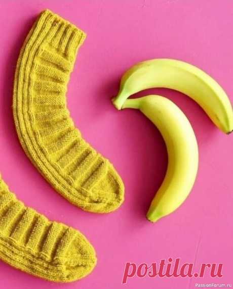 Носки-бананы (Banaanisukat). Описание | Вязание спицами аксессуаров