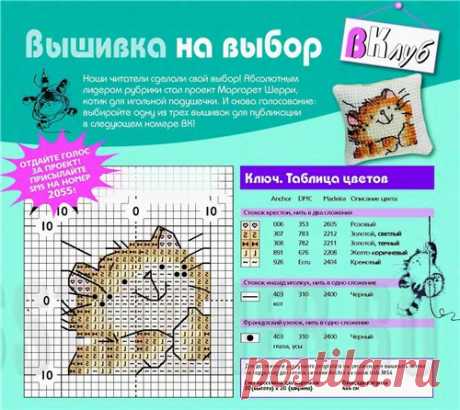 Маячок для ножниц "Милый котик" - Неисправимая мечтательница