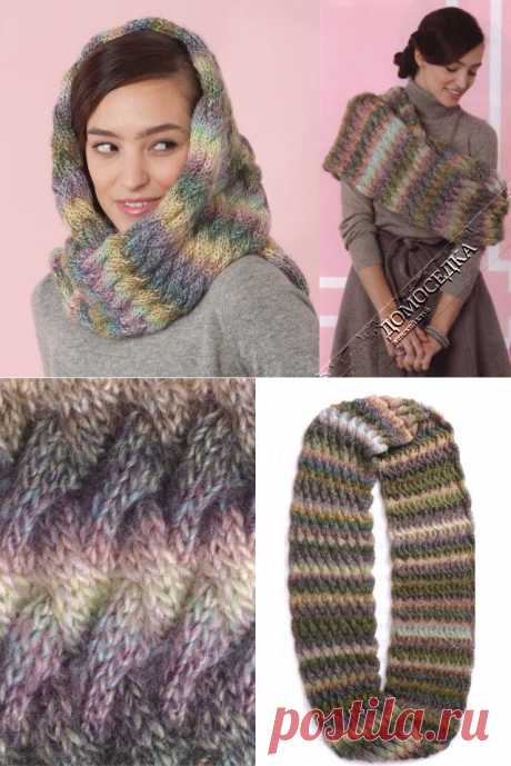 Снуд Акварель | ДОМОСЕДКА