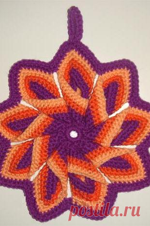 Вязание прихваток крючком