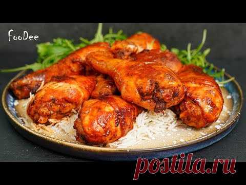 Куриные ножки в чесночно- масленном маринаде