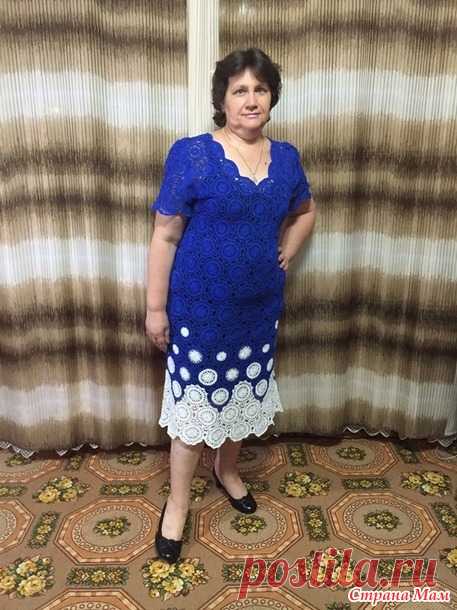 . Платье мотивами - Все в ажуре... (вязание крючком) - Страна Мам