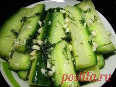Самые вкусные рецепты - Bljudo: Закусочные огурцы