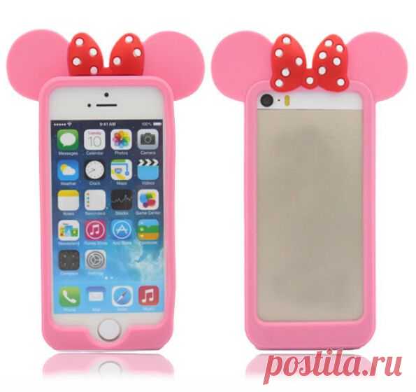 case jewel Picture - More Detailed Picture about For iphone 5 5S 5G Case lovely cute 3D Pink cartoon mouse ears bumper silicon material phone Cases&Bags Picture in Phone Bags & Cases from E-DREAM Hongkong Science & Technology CO., LTD | Aliexpress.com | Alibaba Group