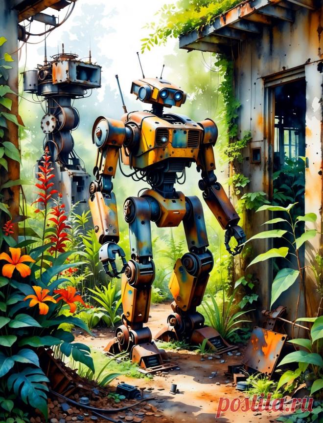 Постиронические Сады: Природа Возвращается к Власти. stable diffusion - Stable Diffusion 1.5 / SDXL примеры промтов - Форум ИИ о нейросетях - Yes Ai