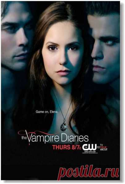 Купить дневники вампира, the vampire diaries - постер, плакат, афиша №5 по низкой цене