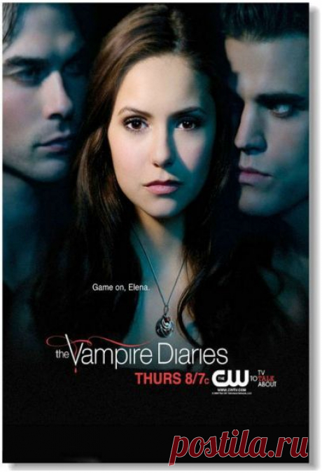 Купить дневники вампира, the vampire diaries - постер, плакат, афиша №5 по низкой цене