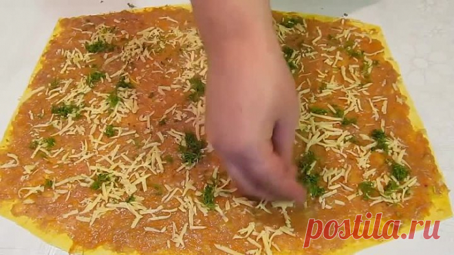 Горячие рулеты из лаваша. Восхитительная закуска! Румяные и сочные!