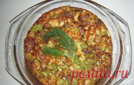 Омлет с кабачками в духовке