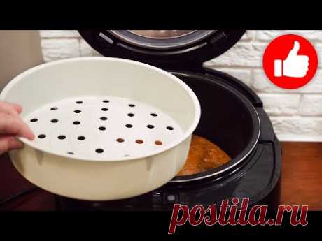 Вкуснейший кекс в мультиварке &quot;Пятиминутка&quot;! Простая выпечка по бабушкиному рецепту!
