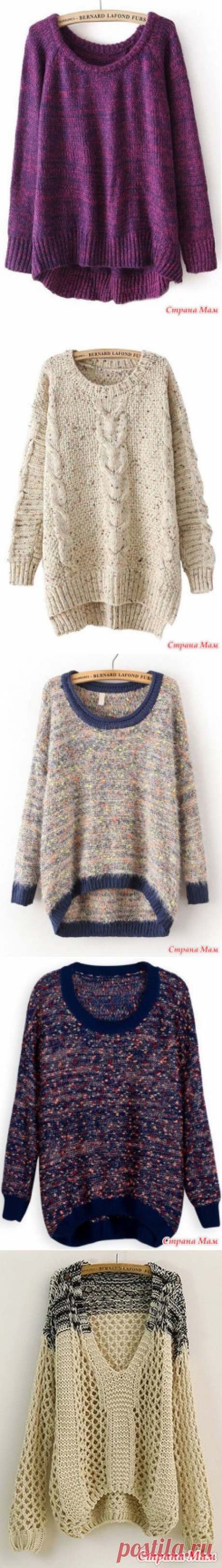 Сборник Свитшотов. Хочу!!! - Вязание - Страна Мам