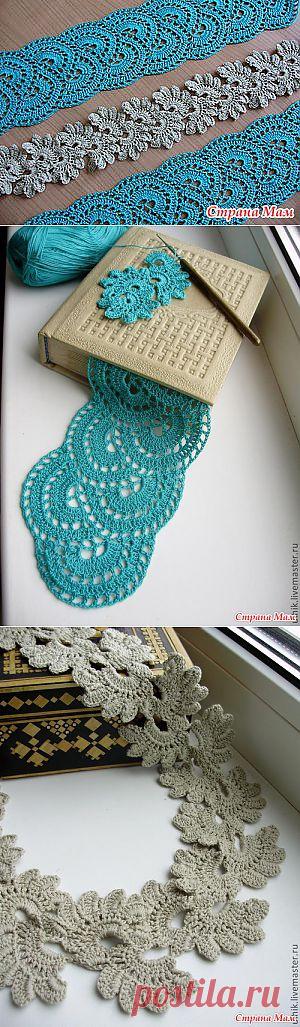 ЖЕНСКИЕ ТОПИКИ - СХЕМЫ И МК КРУЖЕВА.