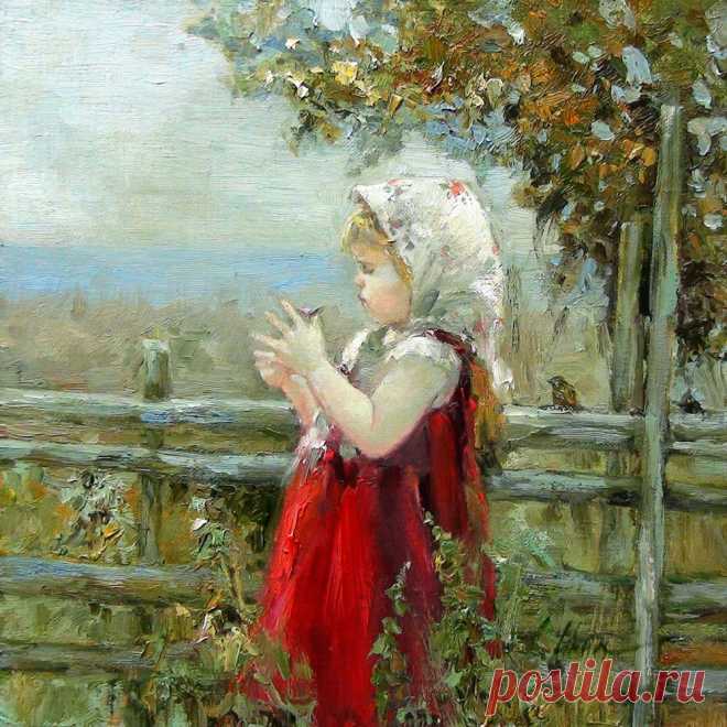 Художница Инесса Морозова. Часть 2. Детство босоногое...