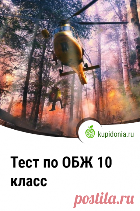 Тест по ОБЖ 10 класс. Тест по ОБЖ для учащихся 10 класса (школьная программа). Проверь свои знания!