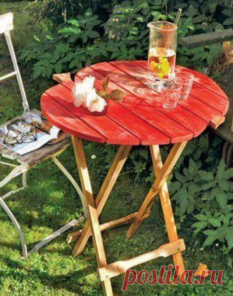 Столик &quot;Яблоко&quot; | Креативные идеи