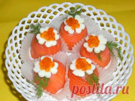 Закуска из лосося | Рецепты — просто и со вкусом