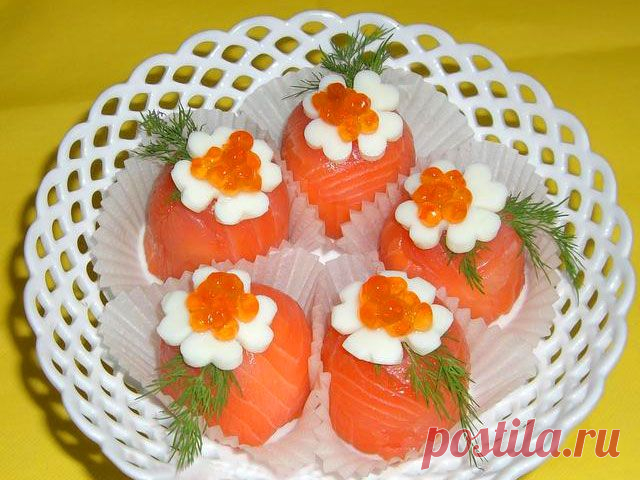 Закуска из лосося | Рецепты — просто и со вкусом