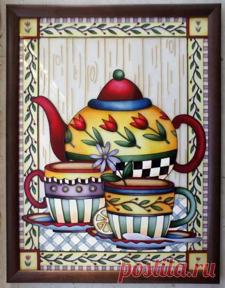 Gallery.ru / Панно &quot;Espresso&quot; 32*32 см. - Картины - enehi