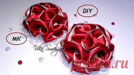 Цветок с новым лепестком на резинке/МК/ DIY/ new petal