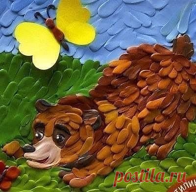 Картины из пластилина / Живой лёд глобальных вопросов