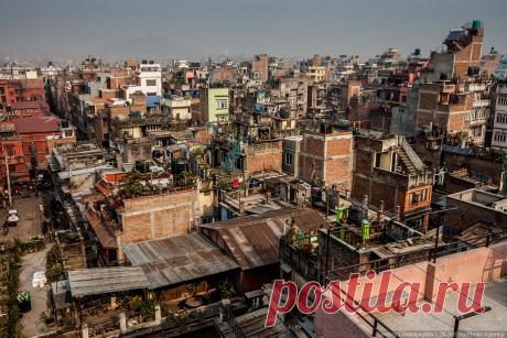 Катманду - крупнейший город Непала