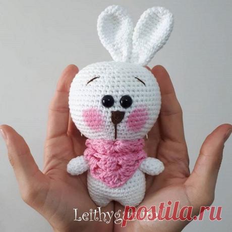 Зайчик амигуруми крючком: схема вязания игрушки | AmiguRoom