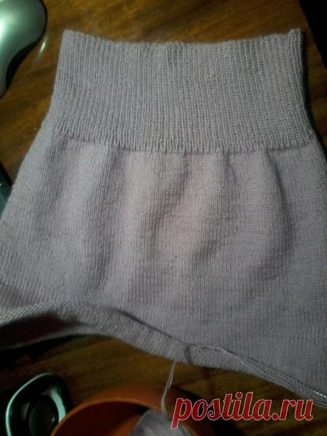 заказ от внучки на вязание костюма