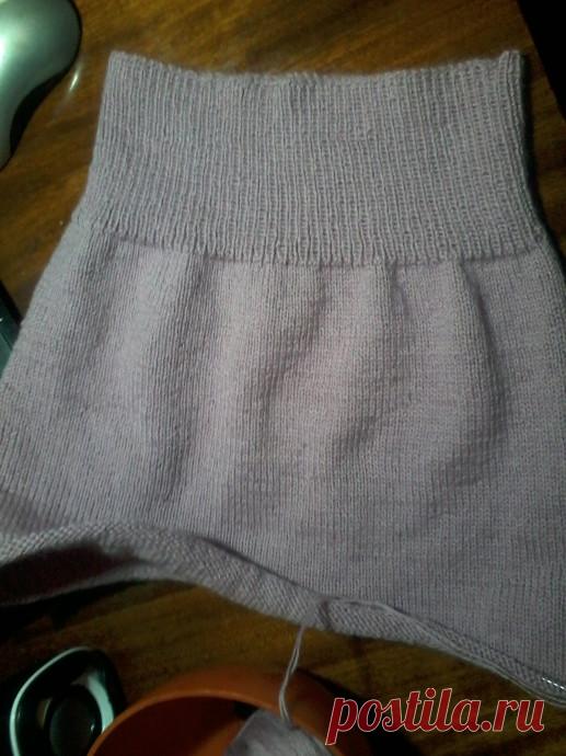 заказ от внучки на вязание костюма