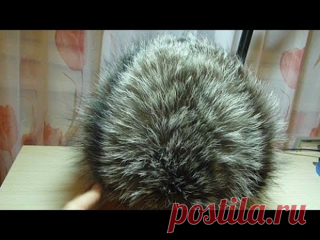 Шапка меховая из старой шубы чернобурки/hat fur from an old coat - YouTube