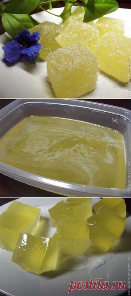 Лимонный мармелад в домашних условиях