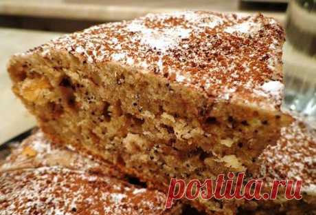 Пирог с маком в мультиварке - Кулинарные рецепты от Веселого Жирафа