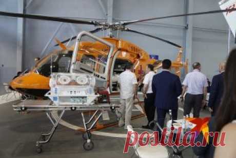 2018 июль. УЗГА представил вертолёт Bell-407 с медицинским модулем‍ отечественного производства. Вертолёт собран в Екатеринбурге на Уральском заводе гражданской авиации. Медицинское оборудование для вертолёта производит Уральский оптико-механический завод