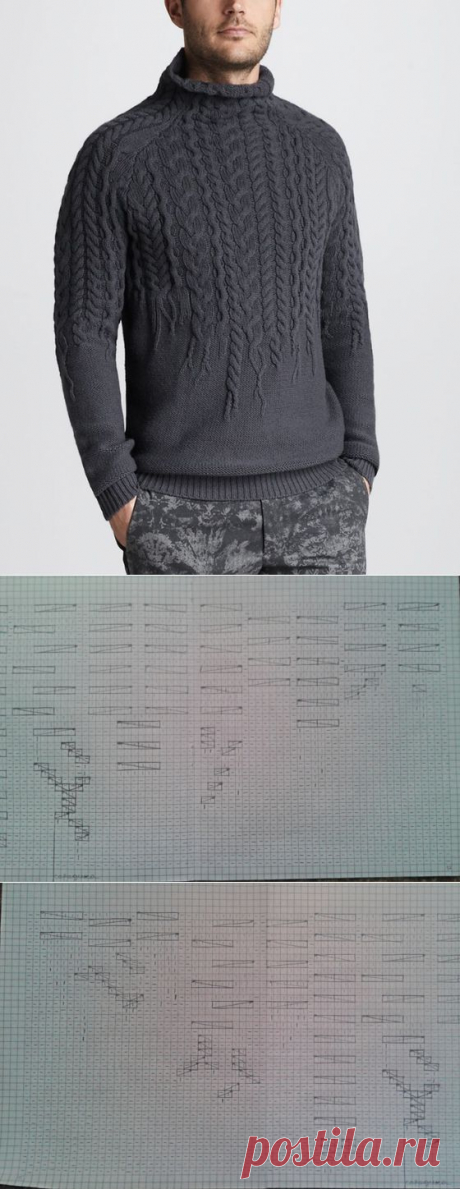 Свитер мужской от Just Cavalli.