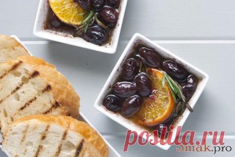 Жареные оливки с мандаринами рецепт с фото