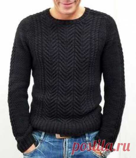 Men's Hand Knit Sweater 85B