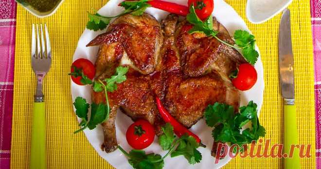 Цыпленок табака — рецепт вкусного грузинского блюда - Кейс советов