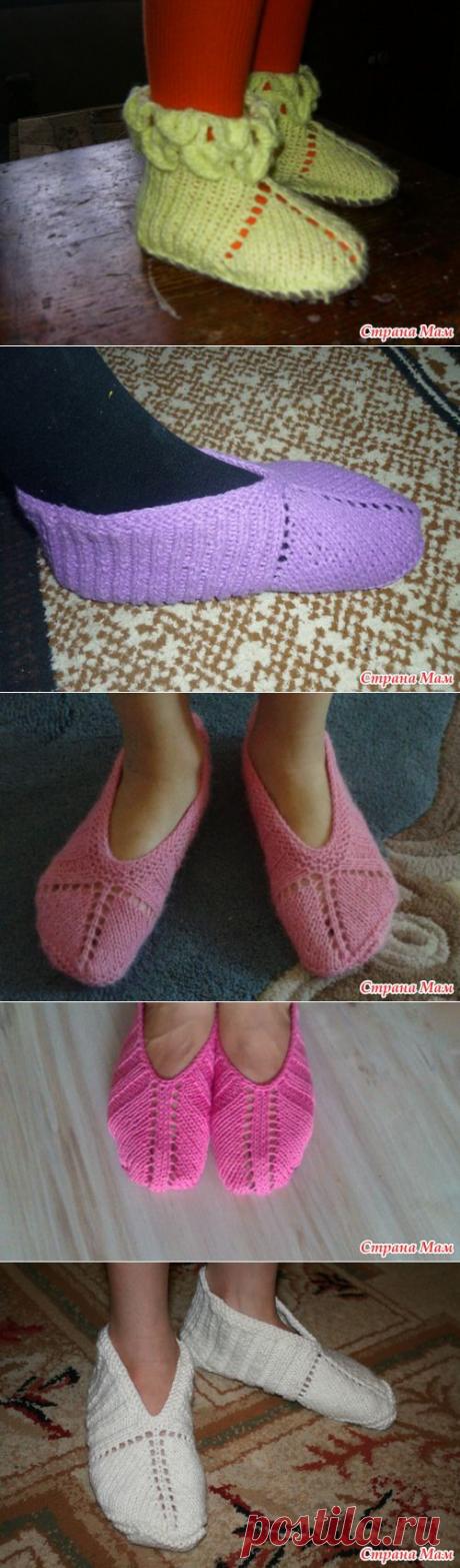 Вяжем теплые следочки дружной компанией - Вяжем вместе он-лайн - Страна Мам