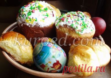 РЕЦЕПТЫ | Кулич пасхальный на кефире
