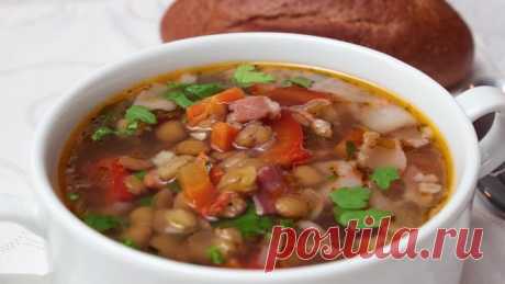 Вкусный и Питательный Супчик с Чечевицей и Беконом