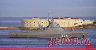 Новейший патрульный корабль 