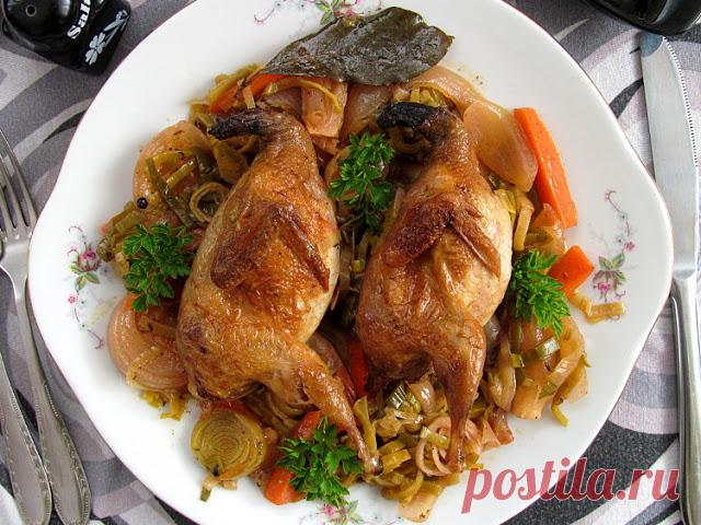 Постигая искусство кулинарии... : Перепелки в эскабече (Codornices en escabeche)