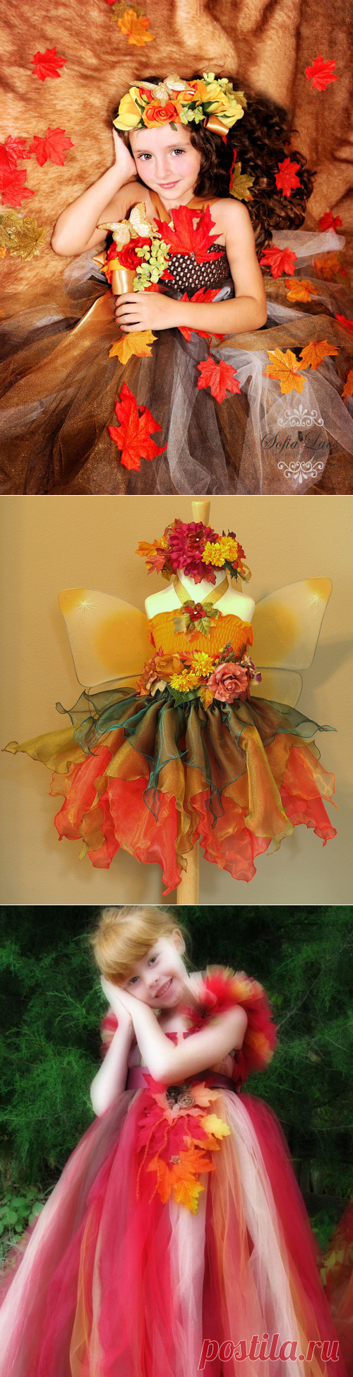 Идеи костюмов Осени, фото - делаем своими руками
