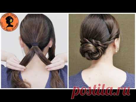 【セルフ ヘアアレンジ】ロープ編みで作る可愛いヘアアレンジ