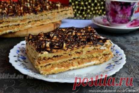 Нереально вкусный торт "Воздушный сникерс"